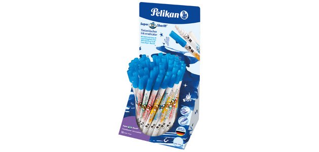 Effaceur d'encre Super Sheriff 258M, présentoir de