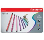 Feutre Pen 68, étui métallique de 50
