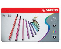 Feutre Pen 68, étui métallique de 50