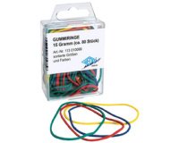 Bracelets caoutchouc, assorti, mix de tailles