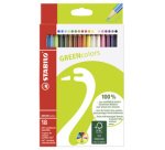 Crayon de couleur GREENcolors, étui carton de 18