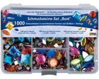 Set de pierres décoratives 'Multicolore'