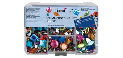 Set de pierres décoratives 'Multicolore'