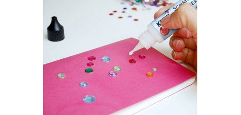 Colle pour pierres décoratives, flacon de 80 ml