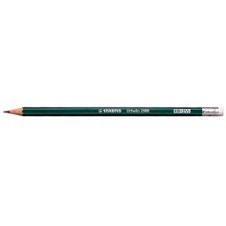 Crayon graphite Othello avec gomme, dureté: 2B