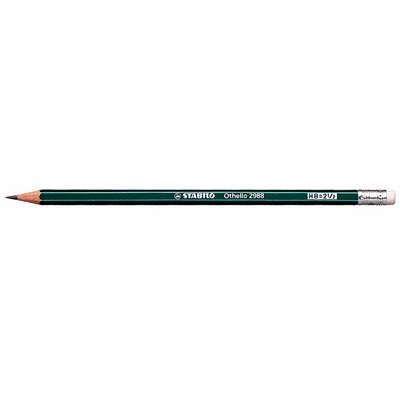 Crayon graphite Othello avec gomme, dureté: 2B