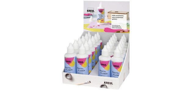 Colle dans un flacon plastique, 80 ml