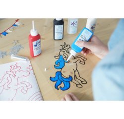 Window Color, kit monde pailleté