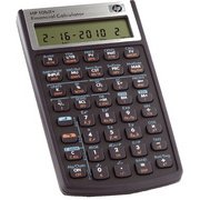 HP Calculatrice financière HP 10bII+, fonctionne par piles