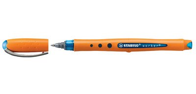 Fine rollerball pen worker