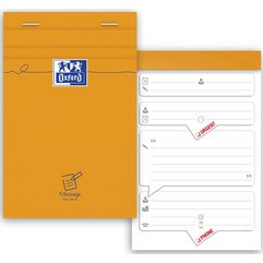 Bloc message agrafé, 110 x 170 mm, 80 feuilles
