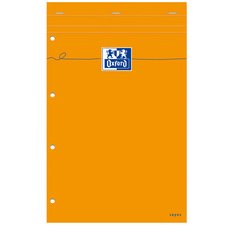 Bloc-notes, 210 x 315, seyès, 80 feuilles, orange