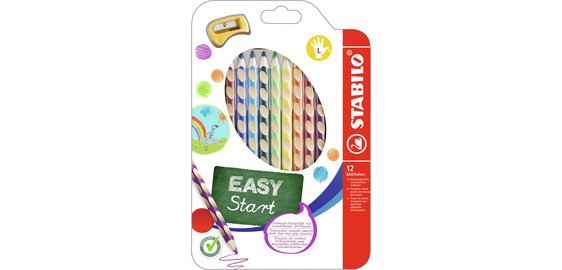 EASYcolors colored pencil L, box of 12