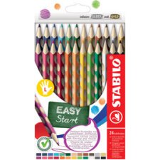 Kleurpotlood EASYcolors voor linkshandigen - etui van 6 stuks