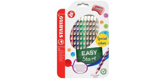 Crayon de couleur EASYcolors R, étui de 12