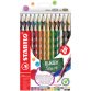Crayon de couleur EASYcolors R, étui de 24