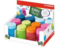 Stabilo easysharpener manual pencil sharpener assorted colours