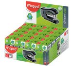 Agrafeuse Mini Standard Greenlogic, présentoir de 20,