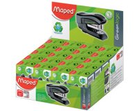 Agrafeuse Mini Standard Greenlogic, présentoir de 20,