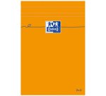 Bloc-notes, 110x170mm, quadrillé, 80 feuilles, orange