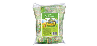 Bonbon gélifié Betthupferl, un sachet en polyéthylène