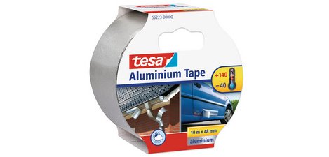 Isoleertape, aluminium, 10 m x 50 mm