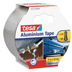 Isoleertape, aluminium, 10 m x 50 mm