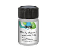 Peinture à marbrer 'Magic Marble', 20 ml, argent