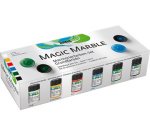 Peinture à marbrer 'Magic Marble',kit couleurs de base
