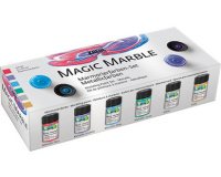 Peinture à marbrer 'Magic Marble', set de peintures