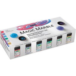 Marmerverf 'Magic Marble', verfset