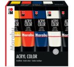 Peinture acrylique 'AcrylColor', kit de démarrage