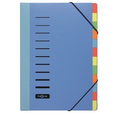 Pagna sorteermap Trend voor ft A4, 12 vakken, rood