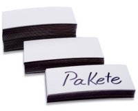 De_etiquettes aimantees, 30 x 100 x 0,6 mm, blanc