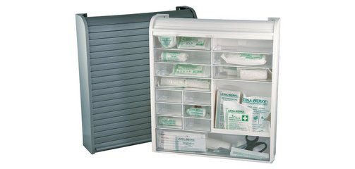 LEINA Armoire à pharmacie Sani Roll, sans contenu, blanc