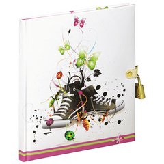 Dagboek 'Chucks' 80 g/m² 128 pagina's