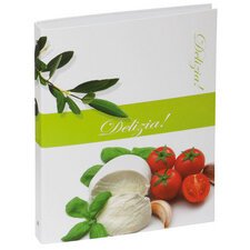 Classeur pour recettes de cuisine 'Olive & tomate', A4