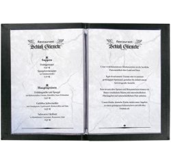 Pochette double, A4, plastique, transparent