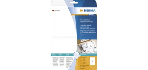 Etiquettes d'expédition + preuve de dépôt SPECIAL