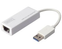 Adaptateur USB 3.0 vers Gigabit Ethernet, blanc