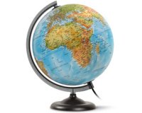 Globe lumineux GLOB'N'KIT, texte francais, 300 mm