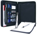 Chemise de conférence Elegance, A4, similicuir/nylon