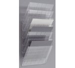 Set porte-brochures 'FLEXIBOXX 6', A4, transparent