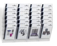 Set porte-brochures mural 'FLEXIBOXX 6', A4