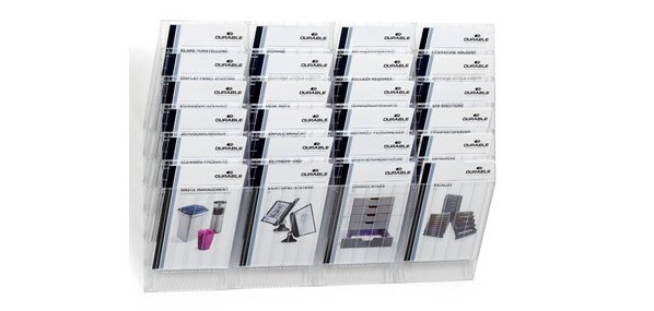 Set porte-brochures mural 'FLEXIBOXX 6', A4