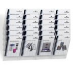 Set porte-brochures mural 'FLEXIBOXX 6', A4