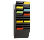Set de porte-brochure mural 'FLEXIBOXX 12', A4