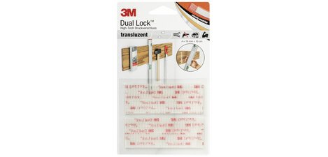 Druksluiting Dual Lock Klett-Power High-Tech
