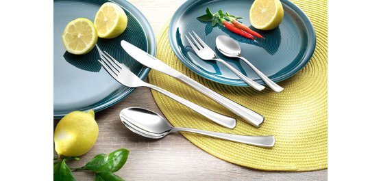 fourchette à gâteau 'Stockholm', set de 12, acier