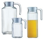 Arcoroc Pichet en verre 'Quadro', 1,1 L